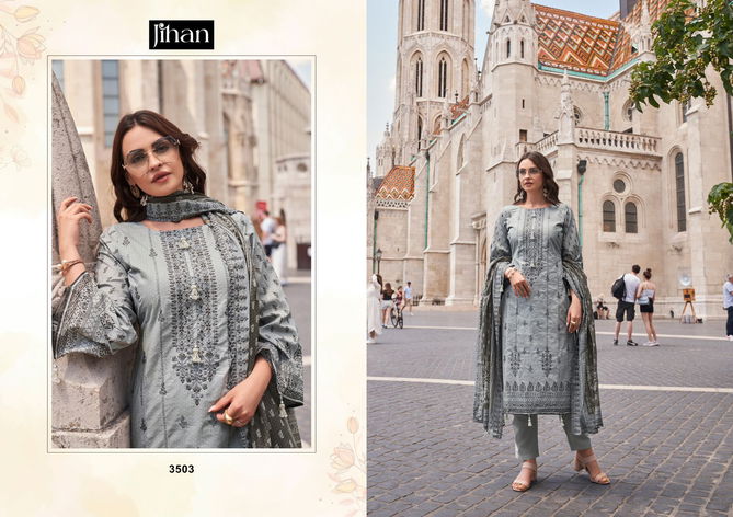 Bin Saeed Vol 13 By Jihan Embroidery Lawn Printed Pakistani Suits Wholesale Price In Surat
